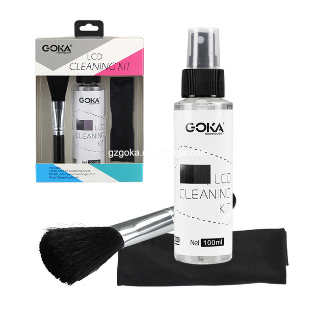 Screen Cleaner Screen Cleaning Spray and Microfiber Cloth PC Screen Cleaner Kit for  TV Laptop