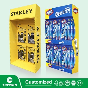 Tùy chỉnh siêu thị bán lẻ Sidekick hiển thị đứng tông bên cánh hiển thị giá treo tường hiển thị các tông - Product Image 4