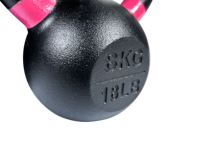 Kettlebell de compétition noir BLD en fonte massif, durable, écologique, avec poignée ergonomique antidérapante, réglable et résistante, de qualité standard.