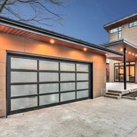 Portes de garage en acier galvanisé à bas prix, panneaux anti-pincement, isolation, porte d'entrepôt
