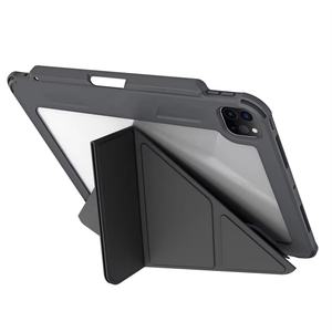 Nouvelle conception 2025, coque de protection intelligente en cuir pour iPad, transparente, 2,0 mm, PC, protection contre les chocs aux quatre coins, pour iPad Air 10,9 pouces 6/5/4e génération - Product Image 1