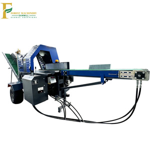 Spaccalegna Automatico 20T a Benzina/Diesel/Elettrico, Processore di Legna da Ardere con Sollevatore Idraulico Mobile - Product Image 2