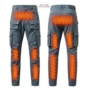 Pantalons chauffants pour hommes OEM/ODM, pantalons cargo multi-poches, pantalons chauffants réglables, pantalons <span class=keywords><strong>de</strong></span> travail <span class=keywords><strong>de</strong></span> <span class=keywords><strong>sécurité</strong></span> pour l'escalade et les travaux en extérieur - Product Image 1