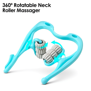 Masajeador de Cuello CJAM2449889, Rodillo Giratorio 360° para Alivio del Dolor en Cuello y Hombros, con 6 Bolas, Diseño Portátil - Product Image 1