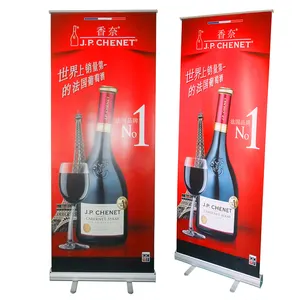 Banner Roll Up personalizzato personalizzato Mini X banner Stand pubblicità in piedi rollup Banner personalizzato moda matrimonio Roll Up Banner