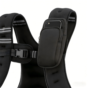 <span class=keywords><strong>Gilet</strong></span> <span class=keywords><strong>lesté</strong></span> invisible en néoprène pour la course à pied et l'entraînement physique avec poches à poids réglables Modèle unisexe 2-15 <span class=keywords><strong>kg</strong></span> - Product Image 4