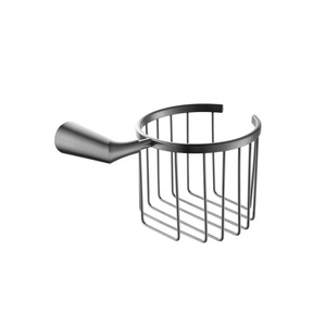 <span class=keywords><strong>Cestino</strong></span> Circolare da Parete per <span class=keywords><strong>Bagno</strong></span> <span class=keywords><strong>Grigio</strong></span> Canna di Fucile, Facile da Installare, Accessori per <span class=keywords><strong>Bagno</strong></span> in Acciaio Inossidabile - Product Image 1