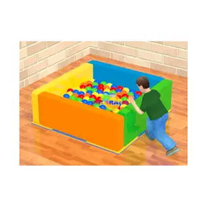 Best Seller piccola spugna piscina con palline per interni 140x140x50cm vendita Oem di fabbrica laghetto con palline a buon mercato per bambini