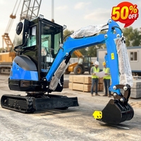 LIVRAISON GRATUITE Mini-excavatrice de 2 tonnes avec flèche pivotante EPA Euro 5 Kubota, excavatrice compacte sur chenilles pour l'agriculture et la construction