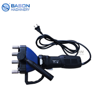 BSMT Scelleuse de joint manuelle portable électrique pour conduits de ventilation CVC, pour tôles galvanisées, type Pittsburgh
