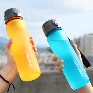 Botella Infantil Personalizada de Tritán sin BPA de 1000 ml, Diseño Minimalista Esmerilado, Ecológica, con Cuerda, para Beber Directamente, Deportiva - Product Image 2