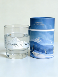 Caja de Embalaje Redonda y Duradera de Papel para Vasos de Whisky, Contenedor de Vasos de Cóctel de Lujo, Caja de Regalo Cilíndrica Personalizada - Product Image 6