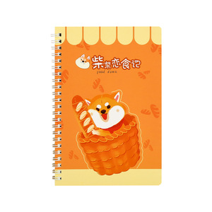 Cute Cartoon Spiral Notebook 60 Sheets Lined Thick Paper Eye Friendly <b>Notepad</b> For School And Office Use - Product Image 1