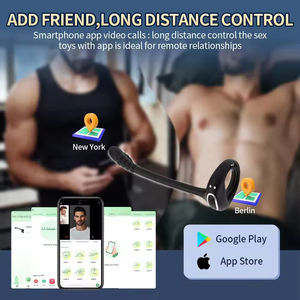 AMOUR. Anneau vibrant sans fil à télécommande avec fermeture éclair, pour hommes et femmes, produits pour adultes, vente chaude - Product Image 6