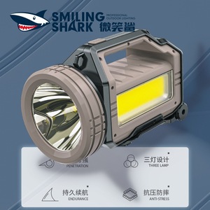 ไฟฉาย LED แบบชาร์จไฟได้สำหรับใช้งานกลางแจ้ง พร้อมไฟสัญญาณสีแดง สำหรับใช้ในกรณีฉุกเฉิน - Product Image 3