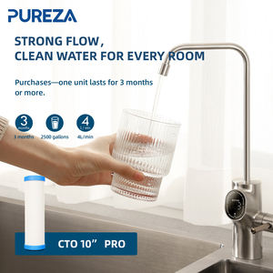 10x2.5 פחמן מסנן מים מחסניות cto כל מים הבית מסנן מסנן מים הביתה תואם ג 'קוזי WHKF-WHWC fxwtc - Product Image 4