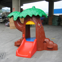 Feelbaby Équipement d'amusement extérieur Playhouse en plastique pour enfants pour jouer et jeux dans l'aire de jeux pour enfants
