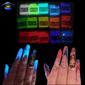 Ocrown Offre Spéciale Chine Fournitures <span class=keywords><strong>Peinture</strong></span> Photoluminescente/lueur Dans La Poudre Noire - Product Image 3