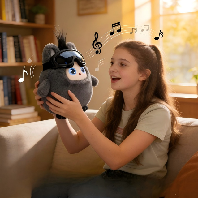 Large AI Toy Shake Touch Feedback Companion Robot Talking Long-Term Memory Children Plush Doll Gift with ChatGPT Rich Emotions