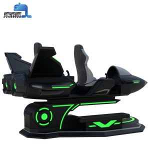 เครื่องจำลองการบิน 9D VR สำหรับ 2 ผู้เล่น เครื่องขับขี่เสมือนจริงในร่ม เกมอาร์เคดเสมือนจริง ระบบพีซี - Product Image 5