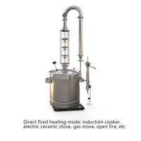 50L 100L Koperen Alembic Still Moonshine Distillatie Set voor Whisky Brandy Sterkedrank