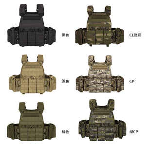 Gilet da allenamento Yakeda portante sistema Molle fibbia a sgancio rapido camuffamento gilet tattico tattico gilet - Product Image 6