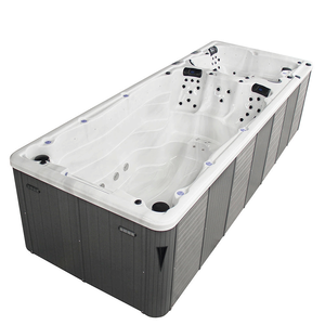 Custom Designed Acrylic Outdoor Hot Spring Spa Tub Swim Pool Freestanding Constant Temperature <b>Heating</b> Bathtub - Product Image 5