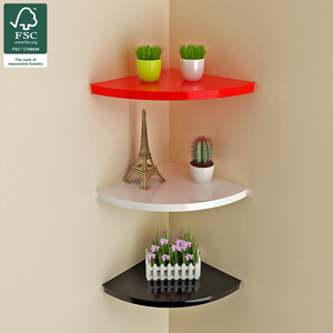 Creative MDF <strong>Corner</strong> <strong>Wall</strong> <strong>Shelf</strong> High Quality New in Indoor Living Room Furniture Modern Home Furniture - Product Image 1