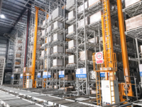 Sistema Inteligente de Almacenamiento y Recuperación Automatizado (AS/RS) de Fábrica China, Equipo de Almacenamiento Digital Inteligente de Acero con Shuttle de 4 Vías