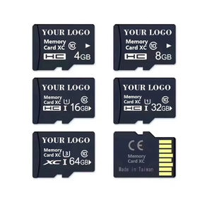 Aidalong nhà máy giá cao cấp Mini <span class=keywords><strong>SD</strong></span> thẻ nhớ 1GB-128GB biểu tượng tùy chỉnh Micro TF thẻ 3-năm bảo hành C10/U1 tốc độ cho lái xe - Product Image 1