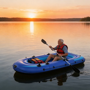 <span class=keywords><strong>Kayak</strong></span> de Pesca Modular con Pedales Más Vendido, <span class=keywords><strong>Kayak</strong></span> Inflable para 2 Personas con Asiento Ajustable para Pescadores y Turismo - Product Image 3