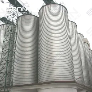 5000t Cement Silos Spiral Steel Silo For Cement And Fly Ash With Factory Prices Of Cement Silo