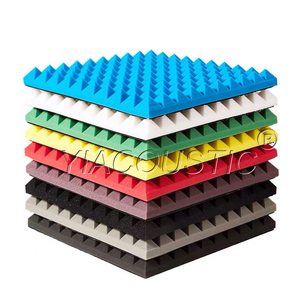 Bán buôn trực tiếp từ nhà máy Tấm cách âm hiện đại bằng xốp 30x30cm dày 50mm, nhẹ, hấp thụ âm thanh, dùng cho văn phòng - Product Image 1