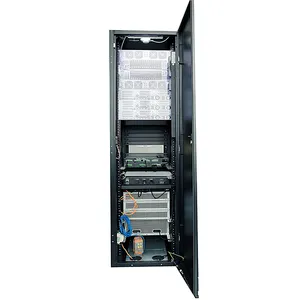 Integriertes Smart Micro Data Center-Telekommunikation gehäuse, Server 20 Ft Modular Rack De Indoor-Rechen zentrum mit Sicherheit