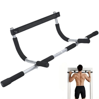 Micogo - Equipo Multifuncional de Fitness para el Hogar, Barra de Ejercicios de Acero Ajustable para Montar en el Marco de la Puerta, para Entrenamiento de Fuerza