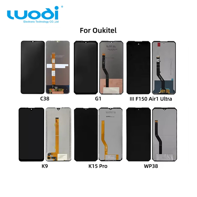 Mobile Phone Lcds for Oukitel Screen Lcd Factory Wholesale All Models All Series Replacement for Oukitel Display Lcd Replacement