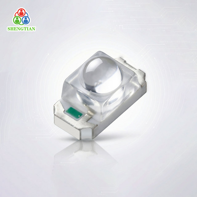 Factory Direct Shengtian 1206 Zoom Lens SMD LED Red Green Blue Yellow Dual Color RGB 2-Year Warranty 30 Viewing Angle for
