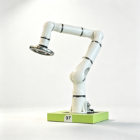 Bras de robot collaboratif 7-DOF ultra-léger, charge utile de 11,7 kg, alliage d'aluminium, portée longue de 5 mm, cobot industriel 430W DC48V
