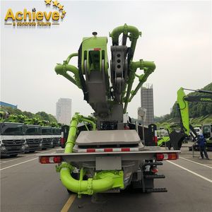 Producto Popular: Camiones Bomba de Concreto Zoomlion 47X-5RZ con Pluma de 47M, a Bajo Precio, en Venta, Camión Mezclador de Cemento Mercedes en Holanda - Product Image 2