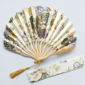 Éventail pliant en bambou, design ou logo OEM, très demandé, pour cadeaux artisanaux de haute qualité, idéal pour les mariages - Product Image 3