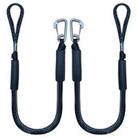 ISURE MARINE Ligne d'amarrage en acier pour bateau, accessoires marins pour bateaux, kayak, jet ski