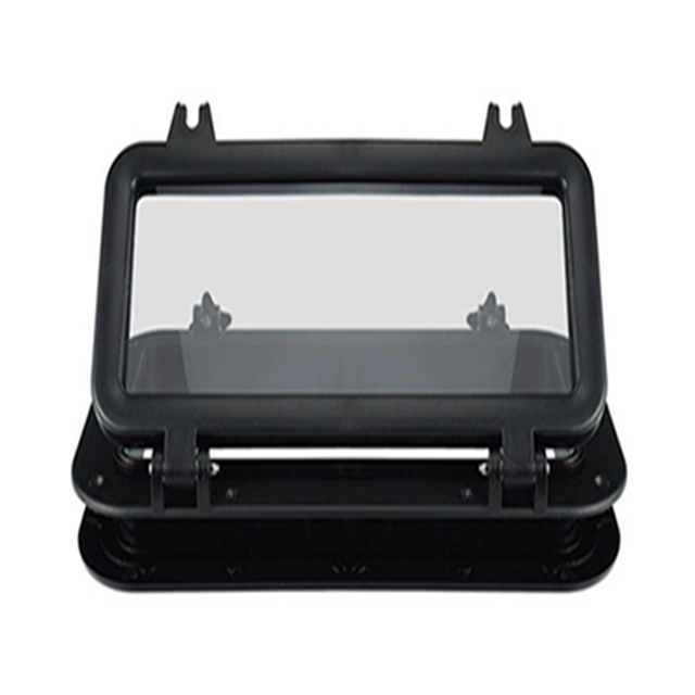 Newmao Marine Rectangular Portlight windows Boat Window Porthole Abs Plastic Rectangular
