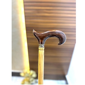 Canne de marche traditionnelle en laiton faite à la main, pliable, d'inspiration antique, accessoire décoratif pour collection d'objets d'intérieur - Product Image 6