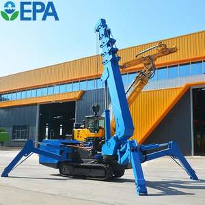 Mini grue de construction mobile automotrice télécommandée Expansion hydraulique Crawler Spider Crane - Product Image 5