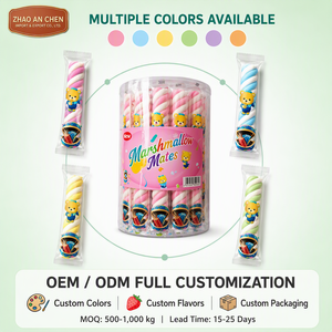 Oferta Especial: Malvaviscos en Espiral Mauow Mates, Dulces en Frasco, Envueltos Individualmente, Malvaviscos Suaves en Espiral - Product Image 3