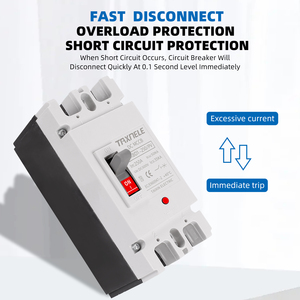 Năng lượng mặt trời đúc trường hợp DC ngắt mạch MCCB Quá tải bảo vệ chuyển đổi bảo vệ quang điện PV 150A 2P Pin isolator - Product Image 4