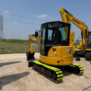 Mini-excavatrice compacte CAT303.5 3,5T neuve à 98 % (norme UE) pour travaux en espace confiné urbain, personnalisable, meilleur prix - Product Image 3