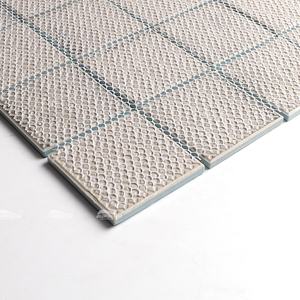 Impresión de chorro de tinta con patrón cuadrado <span class=keywords><strong>azul</strong></span>, azulejos de cerámica para <span class=keywords><strong>piscina</strong></span>, mosaico para nadar, 73x73, precio directo de fábrica - Product Image 5