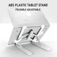 Support pliable et réglable pour ordinateur portable et tablette – Socle portable pour ordinateur portable