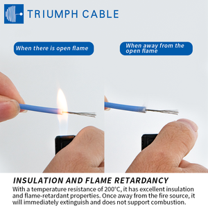 Ul3135 16wg 14wg 12wg 10wg 8wg कॉपर सिलिकॉन रबर गर्मी प्रतिरोध तार तार लचीला केबल हुक अप तार - Product Image 5